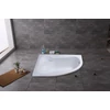Nizza aszimmetrikus kád bal 150x100 cm