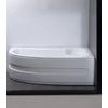 Nizza aszimmetrikus kád jobb 150x100 cm