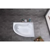 Nizza aszimmetrikus kád jobb 150x100 cm