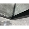 Firenze || zuhanykabin Black 6mm 70 cm, NANO