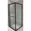 Firenze zuhanykabin Black 6mm 70 cm
