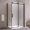 Milano || Duo Black zuhanykabin 100x100, 195cm, 8mm, NANO