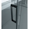 Milano || Duo Black zuhanykabin 100x100, 195cm, 8mm, NANO
