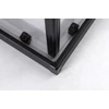 Motril || Black zuhanykabin 100x100, 190cm, 6mm, NANO