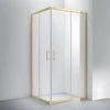 Motril || Gold zuhanykabin 80x80 190cm, 6mm, NANO