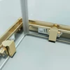 Motril || Gold zuhanykabin 80x80 190cm, 6mm, NANO