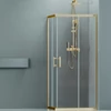 Motril || Gold zuhanykabin 80x80 190cm, 6mm, NANO