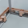 Motril || Rose Gold zuhanykabin 80x80 190cm, 6mm, NANO