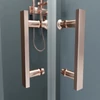 Motril Rose Gold zuhanykabin 80x80 190cm, 6mm NANO