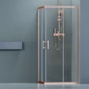 Motril || Rose Gold zuhanykabin 80x80 190cm, 6mm, NANO