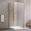 Rubio || Gold zuhanykabin 80x80, 195cm, 6mm, NANO