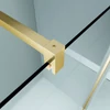 Rubio || Gold zuhanykabin 80x80, 195cm, 6mm, NANO