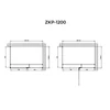 Pilas zuhanykabin 80x120, 195cm, 6mm