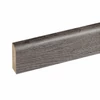 W-STEP || szegélyléc laminált padlóhoz, fehér tölgy mintás, 2400x60x15 mm