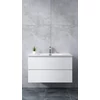 Catania White fürdőszoba szekrény mosdóval 60cm