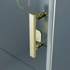 Madeira || Gold 80 nyíló zuhanyajtó, 190cm, 6mm, NANO