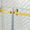 Milano Gold toló zuhanyajtó, 120x195cm, 8mm