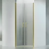 Westy || Gold 80 kétszárnyú nyíló zuhanyajtó, 195cm, 6mm, NANO