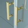 Westy || Gold 80 kétszárnyú nyíló zuhanyajtó, 195cm, 6mm, NANO