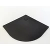 Cagliari Black 80x80x2,6 cm íves, SMC zuhanytálca