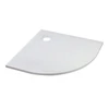 Cagliari || White 80x80x2,6 cm íves, SMC zuhanytálca szifonnal