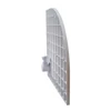 Cagliari || White 80x80x2,6 cm íves, SMC zuhanytálca szifonnal