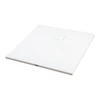 Cagliari || White 80x80x2,6 cm szögletes, SMC zuhanytálca szifonnal
