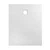 Cagliari White 80x120x2,6 cm szögletes, SMC zuhanytálca szifonnal