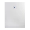 Cagliari || White 80x120x2,6 cm szögletes, SMC zuhanytálca szifonnal