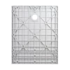 Cagliari White 80x120x2,6 cm szögletes, SMC zuhanytálca szifonnal