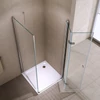 Cordoba || Duo zuhanykabin 90x90, 195cm, 6mm, NANO