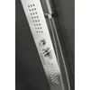 Alegre Silver zuhanypanel, rozsdamentes acél