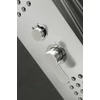 Alegre || Silver zuhanypanel, rozsdamentes acél