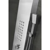 Verona SILVER zuhanypanel, rozsdamentes acél, LED, thermosztát