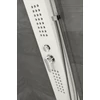 Alegre || White zuhanypanel, rozsdamentes acél