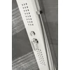 Alegre || White zuhanypanel, rozsdamentes acél