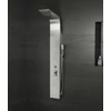 Bologna Silver zuhanypanel, rozsdamentes acél