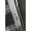 Bologna Silver zuhanypanel, rozsdamentes acél