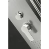 Merin Silver zuhanypanel, rozsdamentes acél