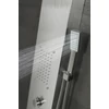 Merin Silver zuhanypanel, rozsdamentes acél
