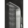 Merin Silver zuhanypanel, rozsdamentes acél