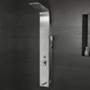 Merin Silver zuhanypanel, rozsdamentes acél