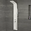 Merin WHITE zuhanypanel, rozsdamentes acél