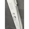 Merin WHITE zuhanypanel, rozsdamentes acél