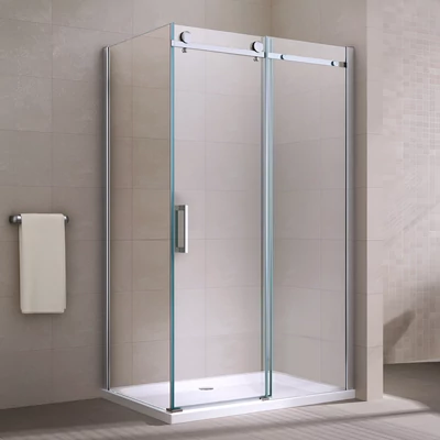 Milano Duo zuhanykabin 90x90, 195cm, 8mm, NANO