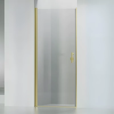 Madeira || Gold 80 nyíló zuhanyajtó, 190cm, 6mm, NANO