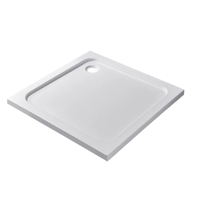 Coria 80x80x 5 cm szögletes alakú, akril zuhanytálca