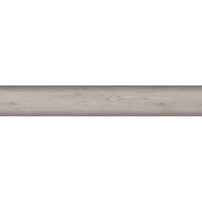 W-STEP || burkolatváltó kiegyenlítő SPC padlóhoz, szürke tölgy mintás, 2400x43x10 mm