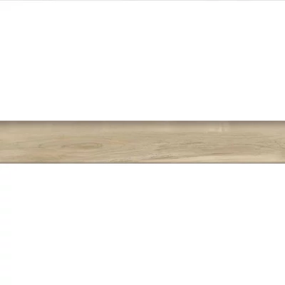 W-STEP || szegélyléc SPC padlóhoz, juhar mintás, 2400x80x14 mm