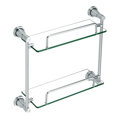 Borell || Duó üveges pipere polc